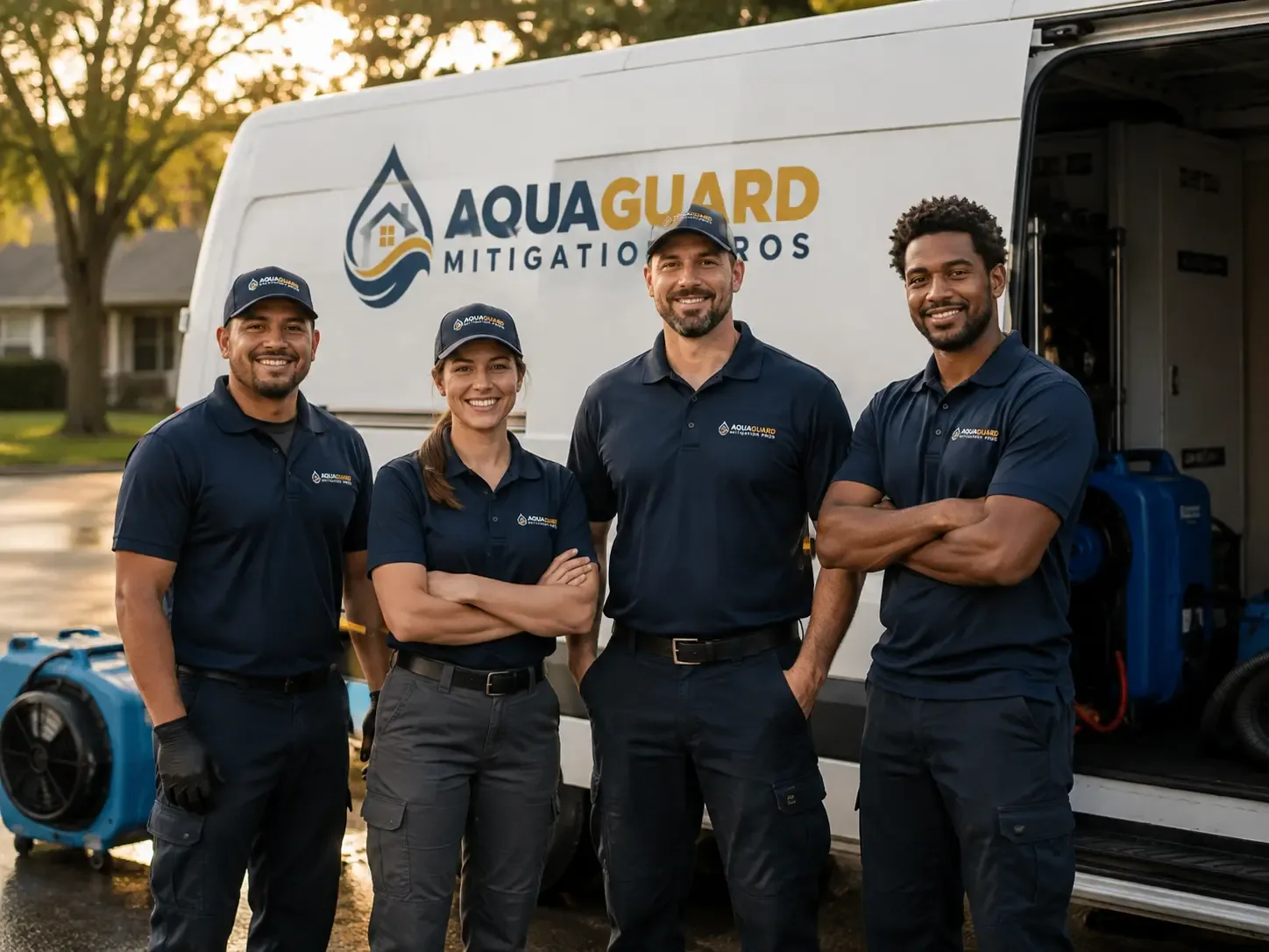 Water Damage Mitigation company in Hydes, MD